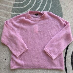 Dynamite Soft Pink Crew Neck Sweater